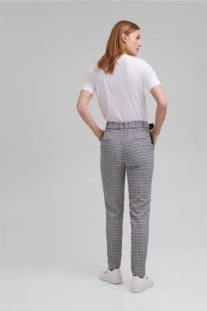 ESPRIT CHECK PANTS WOVEN 011EO1B313
