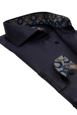 CAVALLARO HEMD RAUL 1085016-63630 Donkerblauw